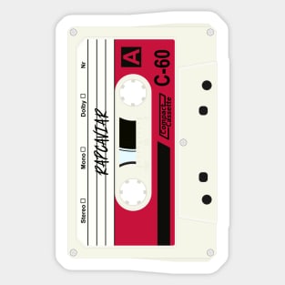 Rapcaviar awesome mixtape retro vintage Sticker